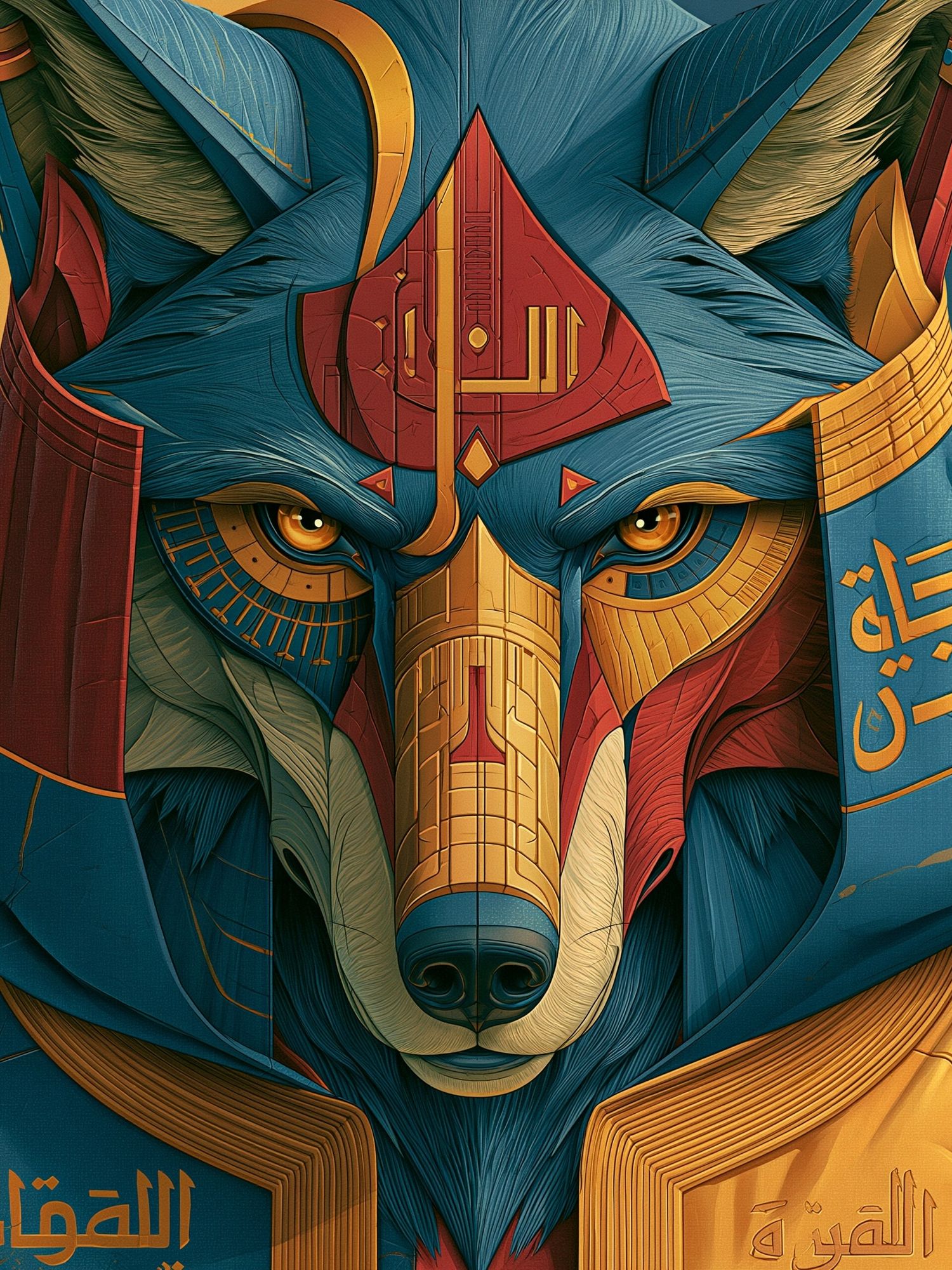 Anubis Egyptian Deity Poster. poster detail
