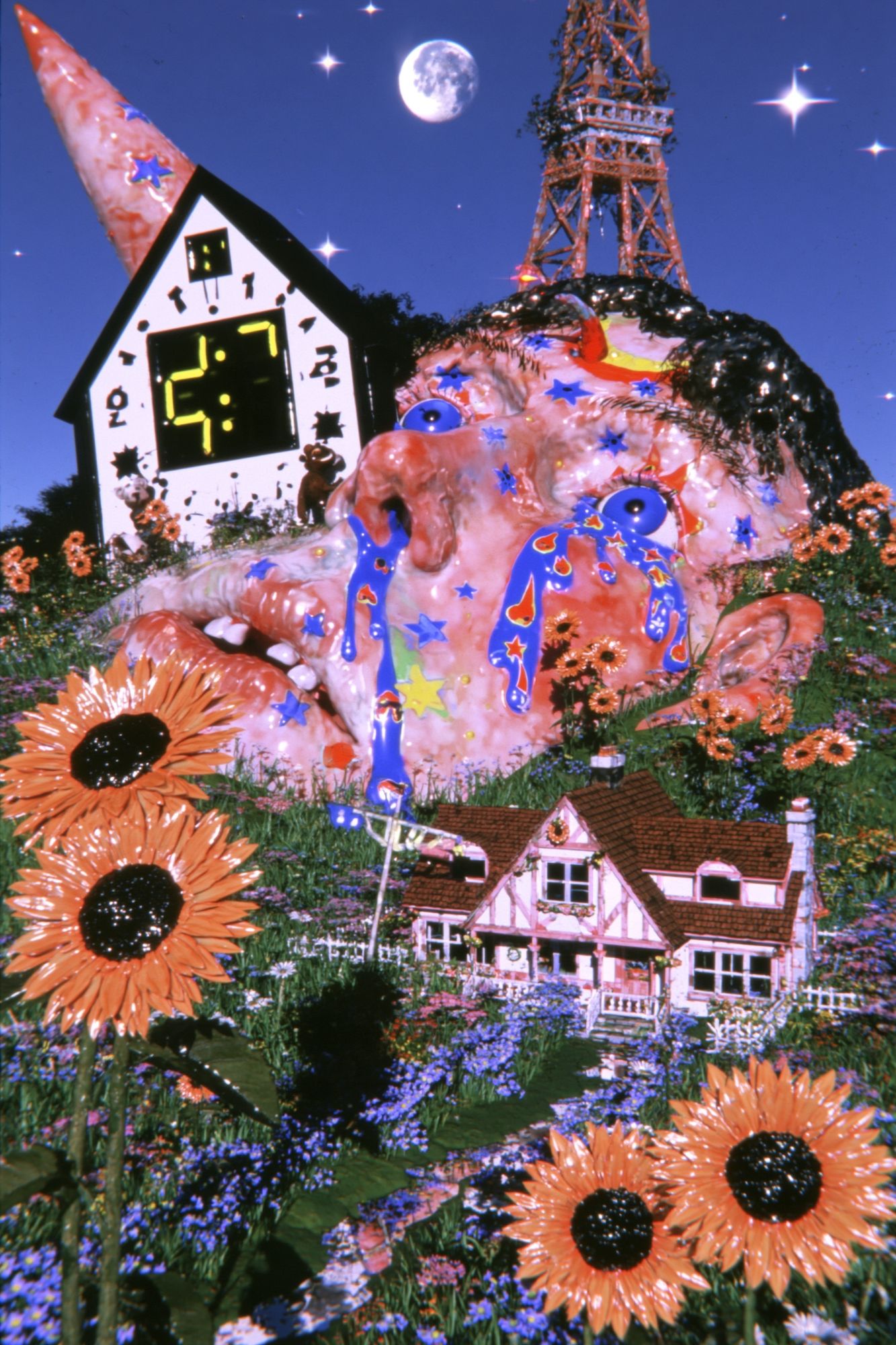 Surreal Dreamscape Illustration Poster. poster detail