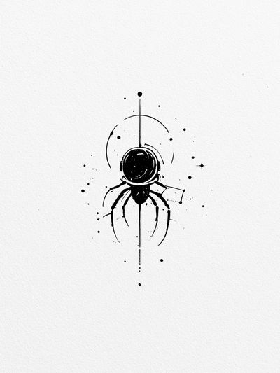Surreal Eye Meeting Illustration Poster. poster print
