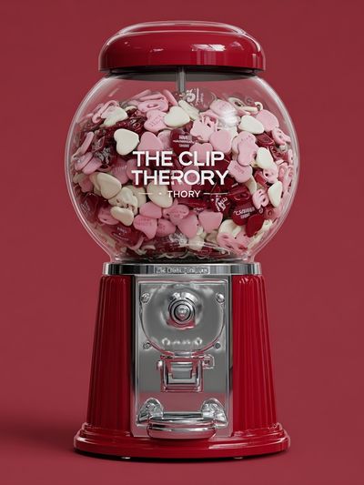 Clip Theory Gumball Machine Poster. poster print