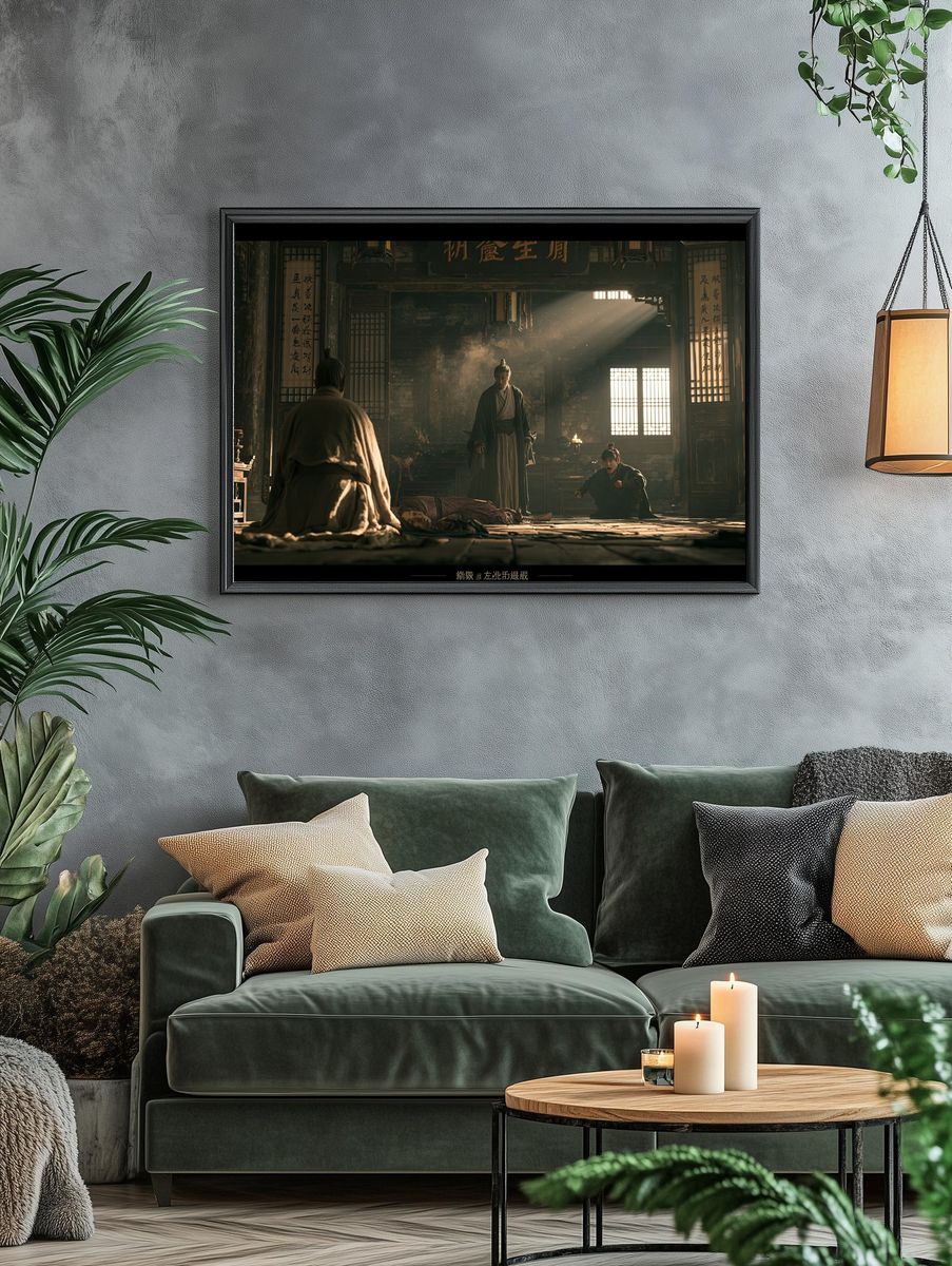 Ancient Martial Hall — Cinematic Print. — room view 4