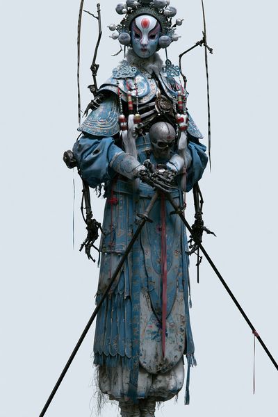 Celestial Warrior Digital Art Print. poster