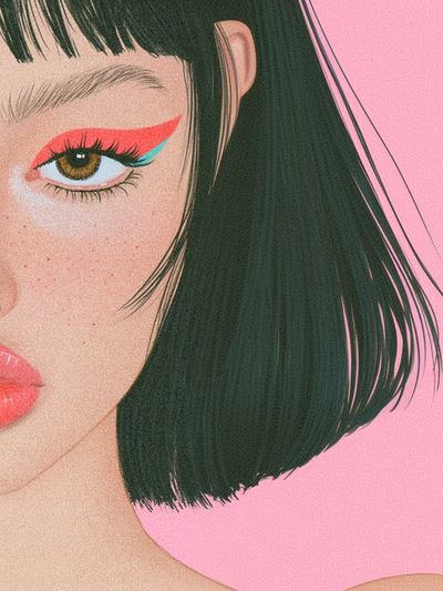 Pop Art Portrait Poster.