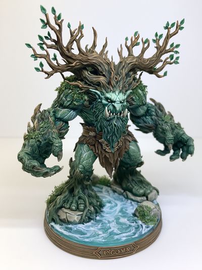 Treant Guardian Fantasy Print.