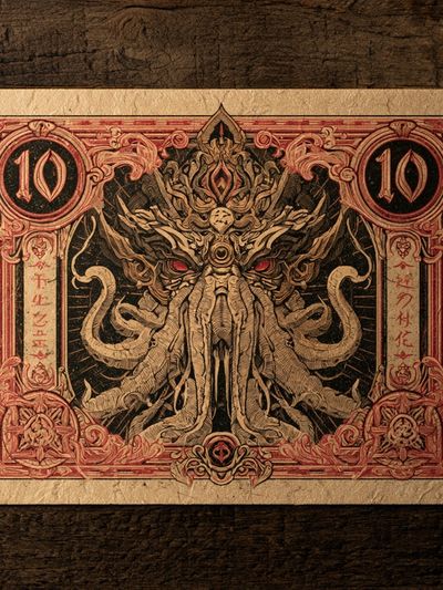 Eldritch Octopus Tarot Poster.