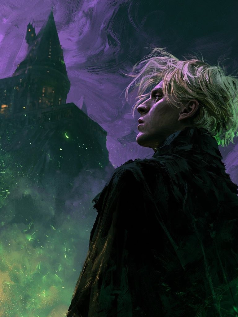 Gothic Wizard Portrait Print. poster detail