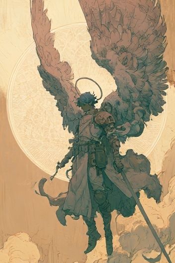 Shaman Wolf Pack Illustration Poster. poster detail