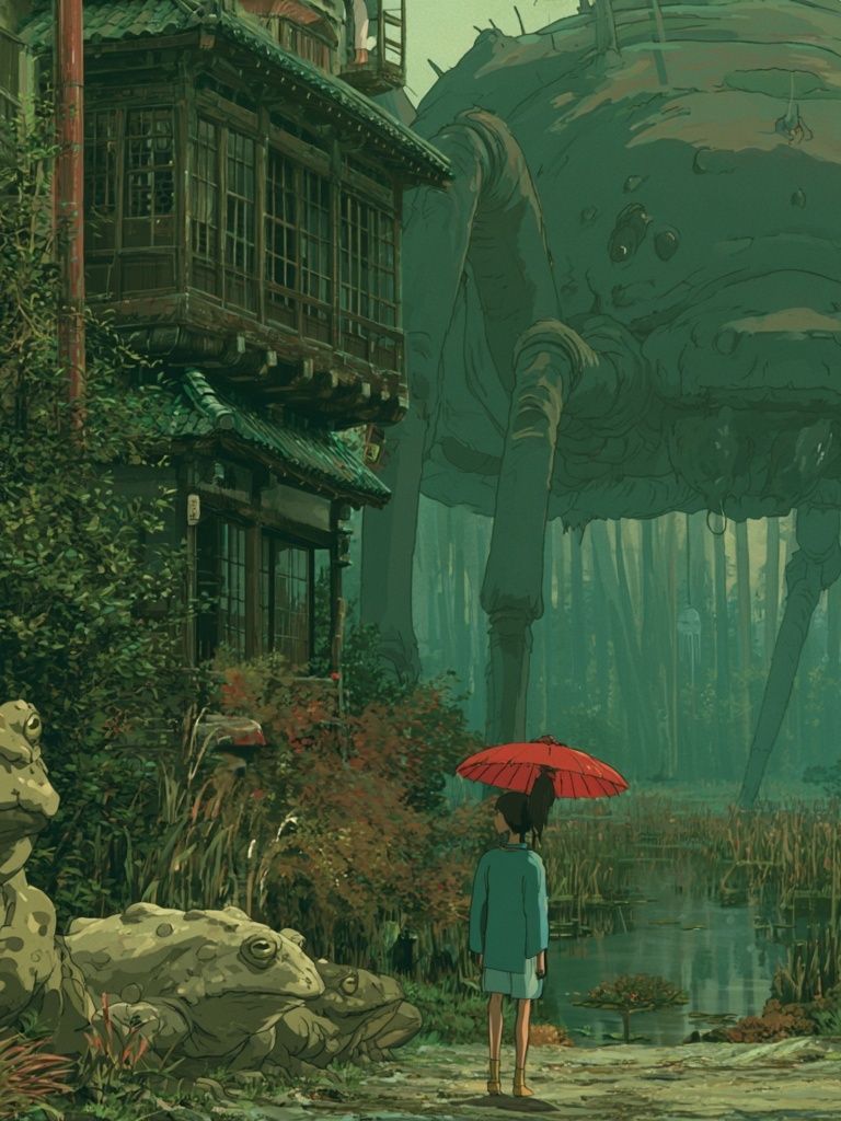 Forest Giant Illustration Poster. poster — illustration art