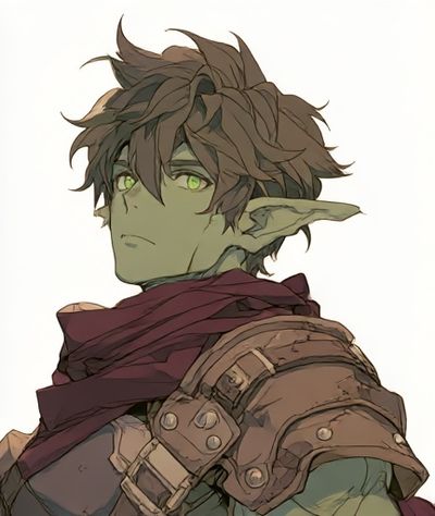 Fantasy Elf Portrait Poster.