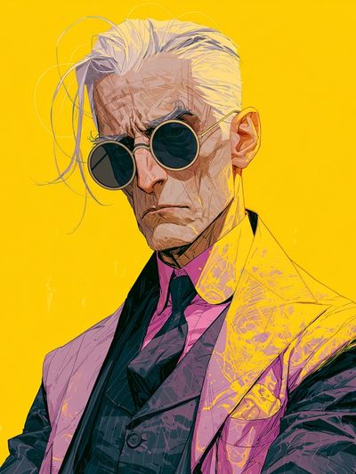 Stylized Portrait Poster.