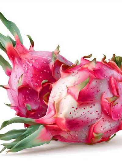 Dragon Fruit Illustration Poster. poster print