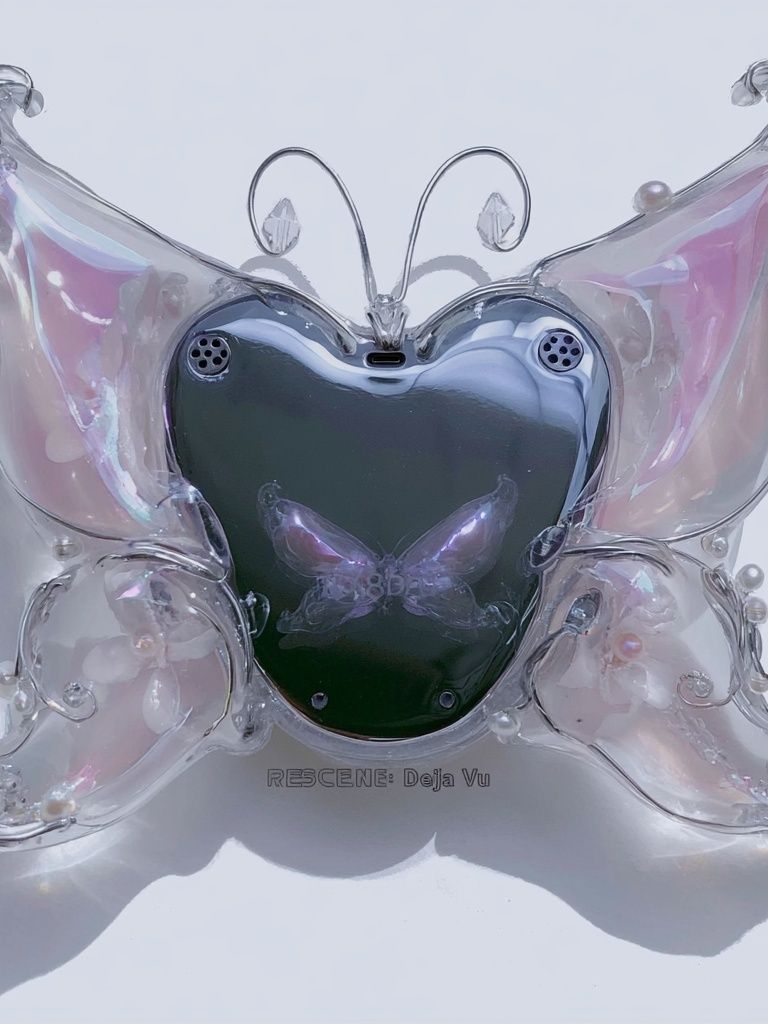 Butterfly Tech Sculpture Print. poster detail