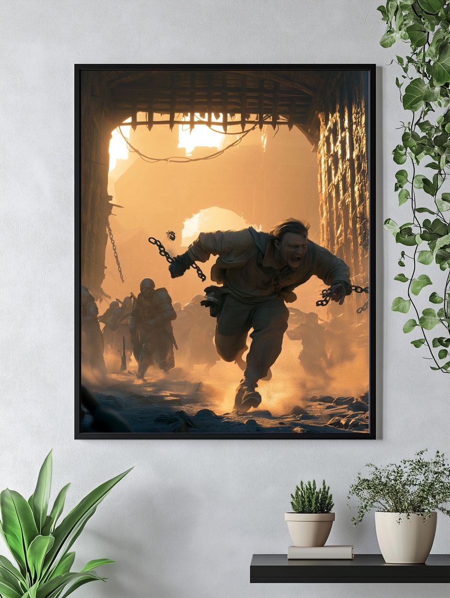 Dungeon Escape Fantasy Print. — room view 4