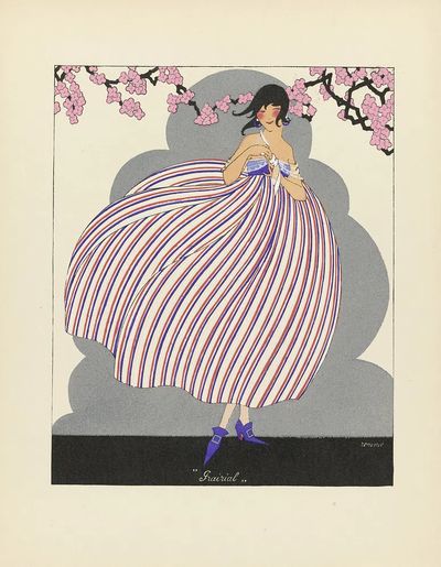 Les Douze Mois de l'Année. poster print