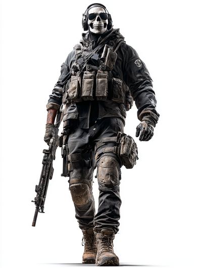 Skull Soldier Tactical Poster. poster print