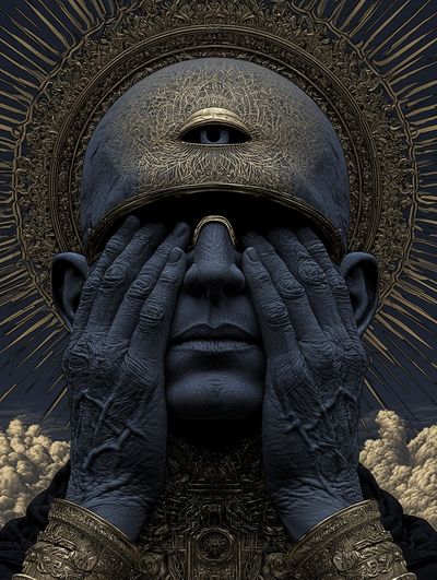 Mystic Oracle Portrait Print.
