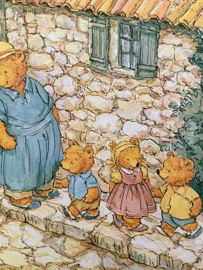 Winnie the Pooh Village Walk Poster.