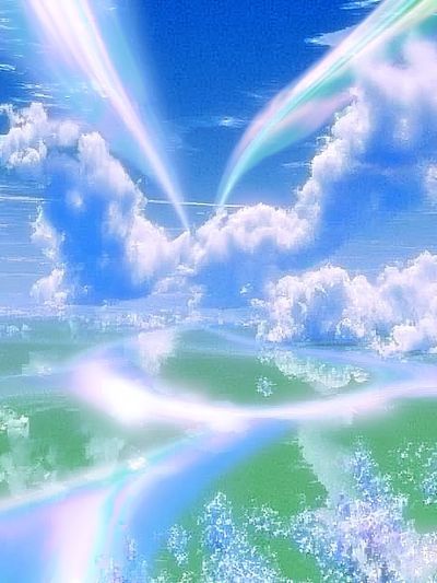 Dreamy Sky Clouds Poster.