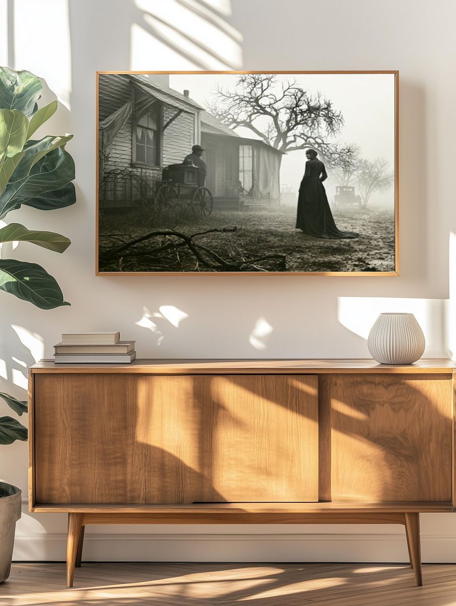 Haunted Victorian Farmhouse Poster. — room view 3