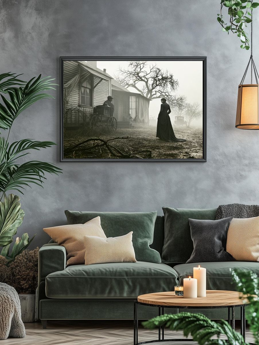 Haunted Victorian Farmhouse Poster. — room view 4