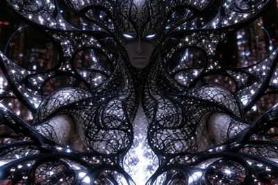 Dark Crystal Sorceress Illustration Poster. poster