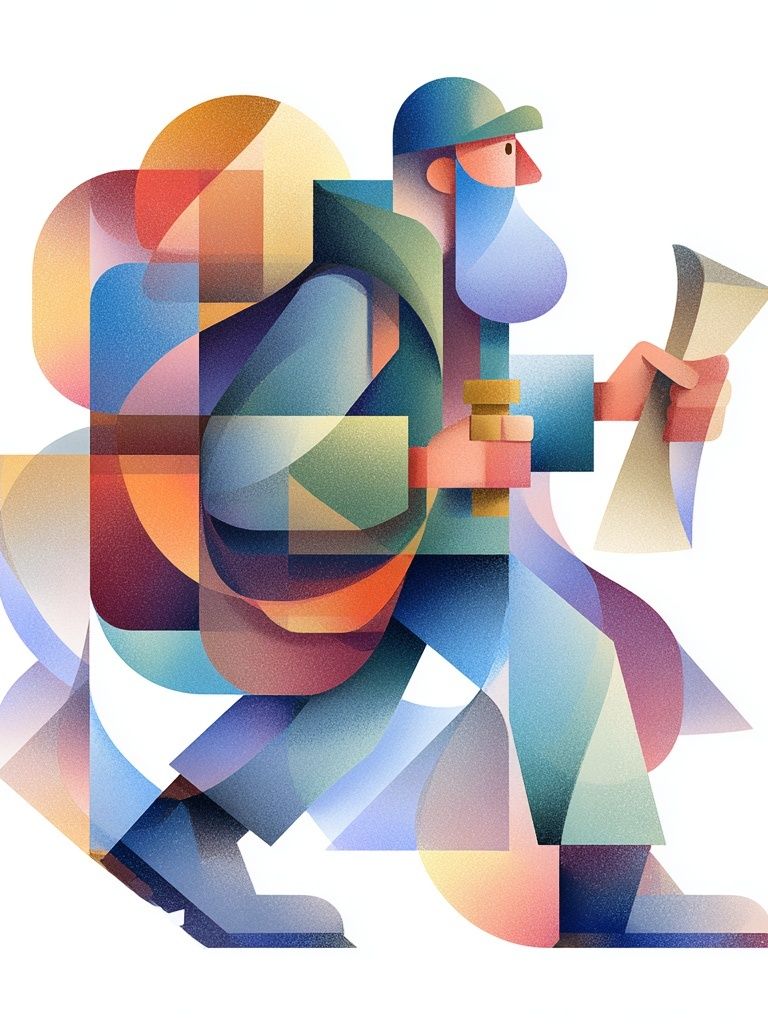 Desert Castle Fantasy Print. poster — illustration art