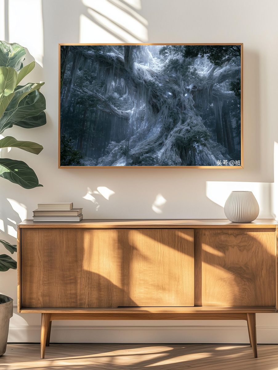 Enchanted Forest Spirit — Fantasy Print. — room view 3