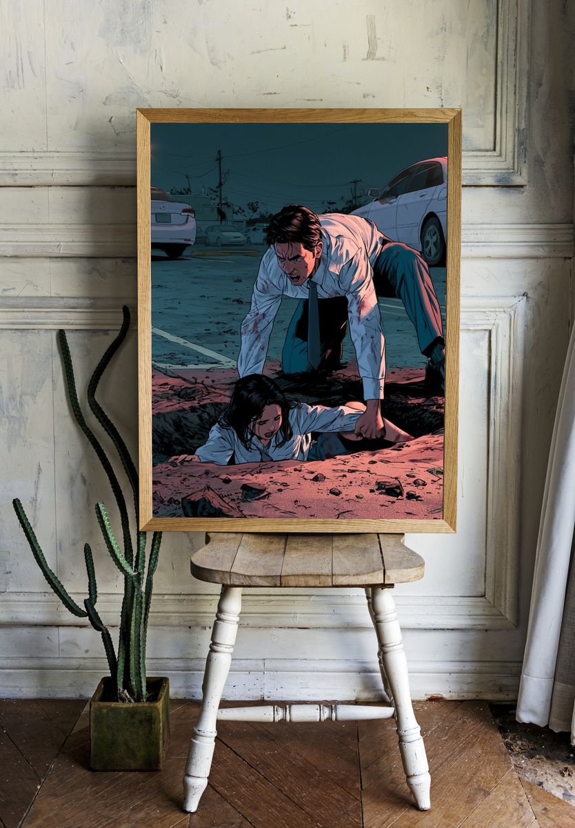 Night Rescue Thriller Poster. — room view 1