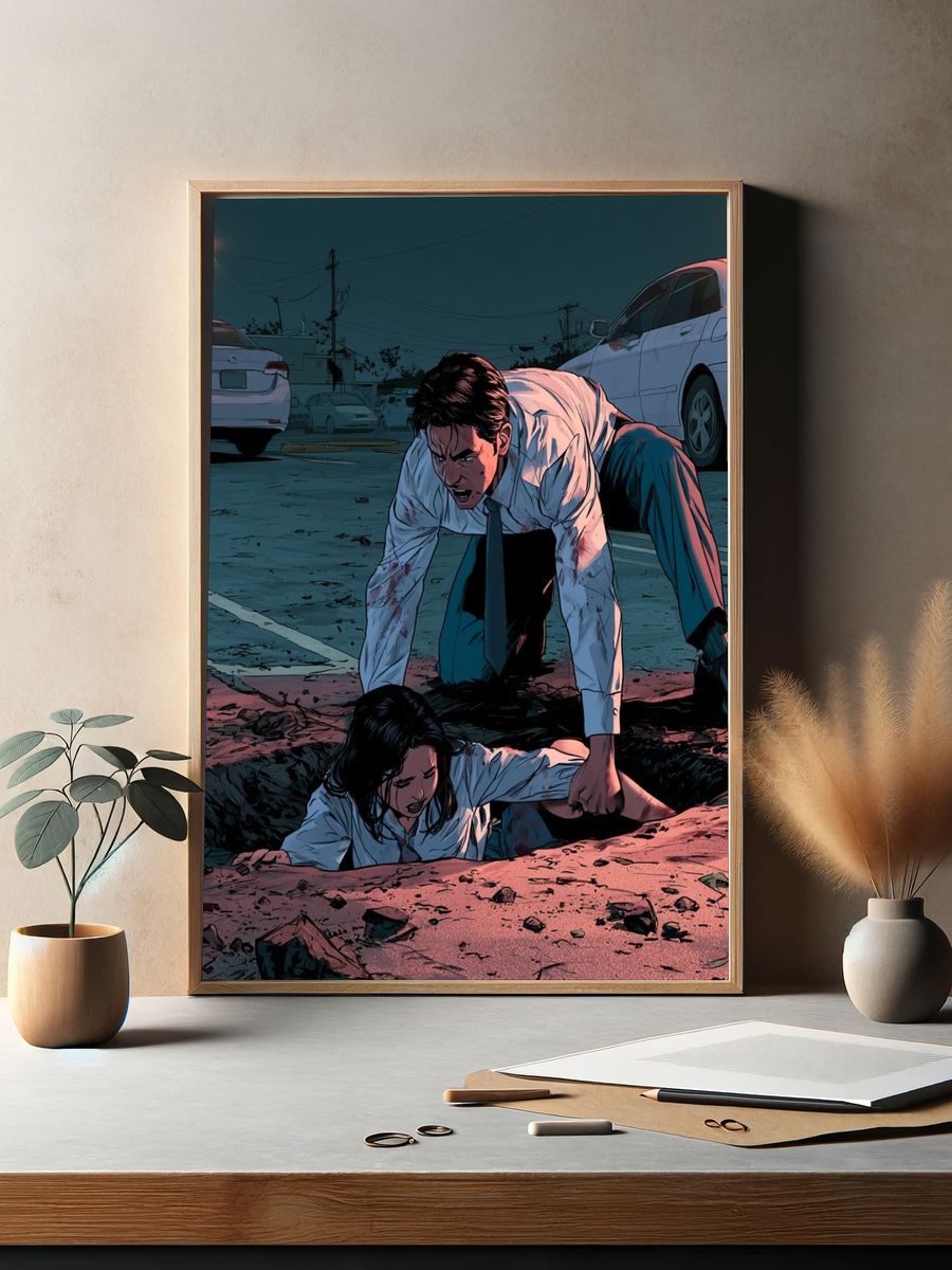 Night Rescue Thriller Poster. — room view 2
