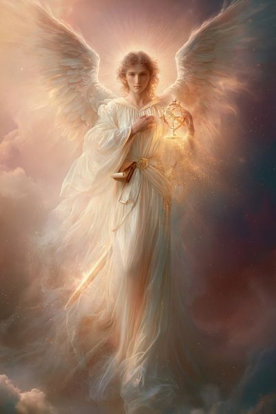 Celestial Angel — Fantasy Print. poster