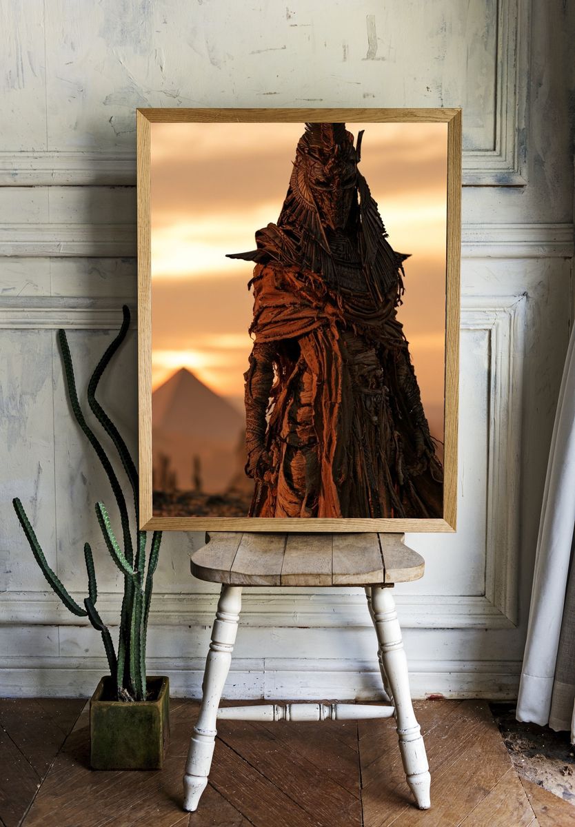 Desert Guardian Fantasy Print. — room view 1