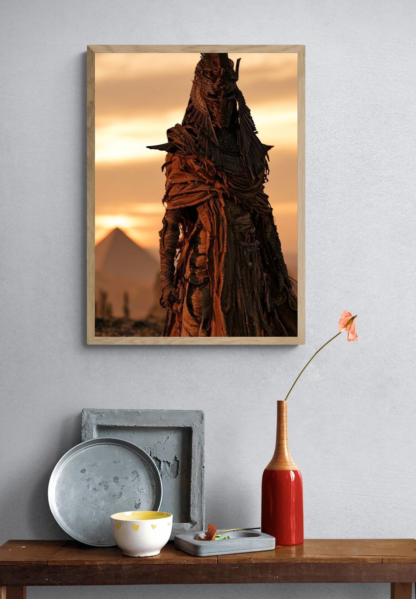Desert Guardian Fantasy Print. — room view 3