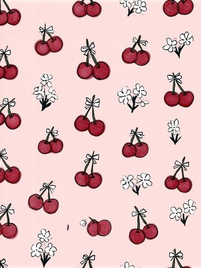 Cherry Blossom Pattern Poster. poster print