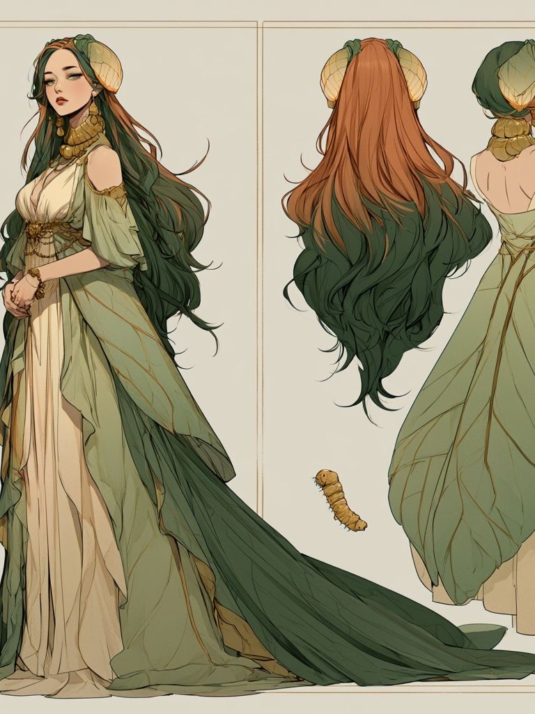 Forest Fairy Character Illustration Poster. poster — illustration art