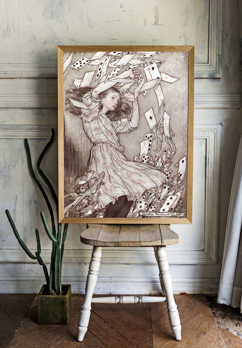 Alice's adventures Wonderland (1907) print room preview