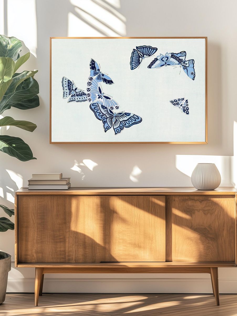 Forest Creature Illustration Poster. — room view 3