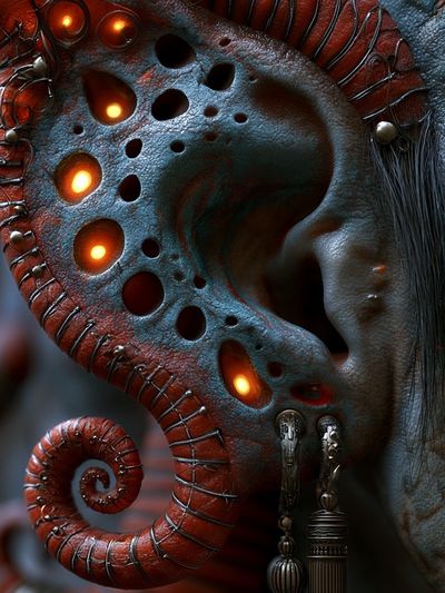 Biomechanical Surrealism Poster.