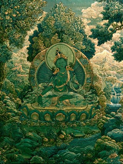 Forest Deity — Surreal Illustration Print.