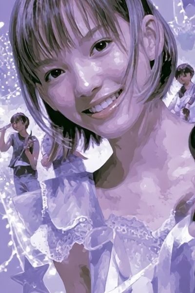 Purple Idol Portrait Poster.