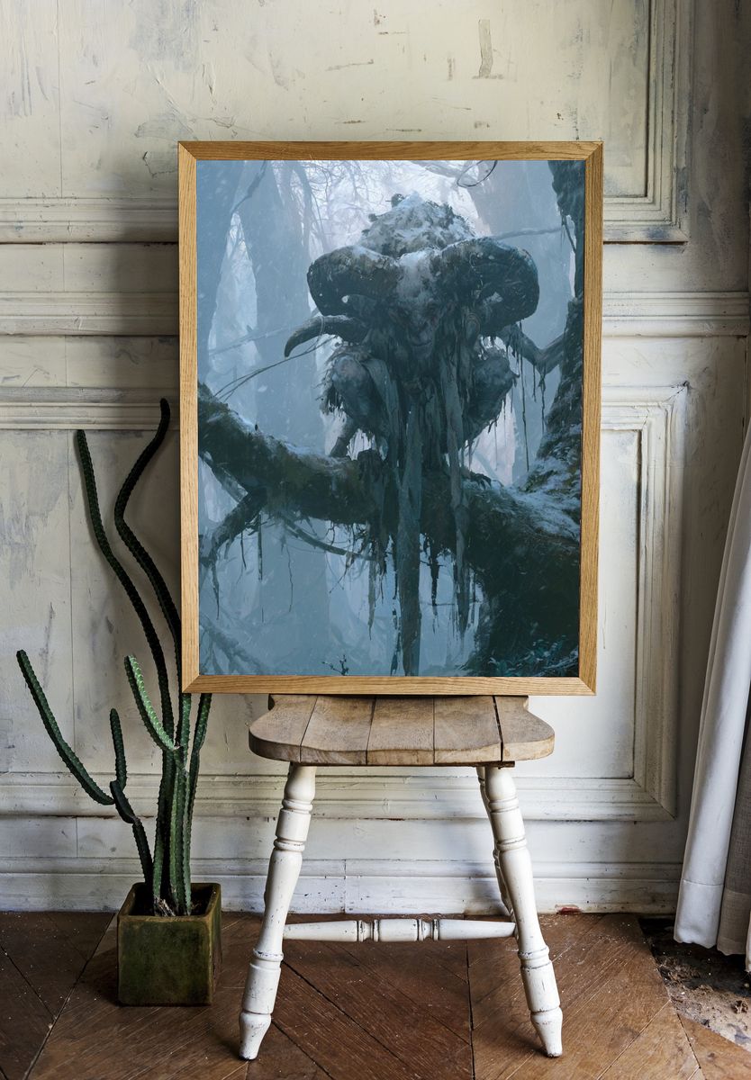 Frozen Forest Ent Poster. — room view 1