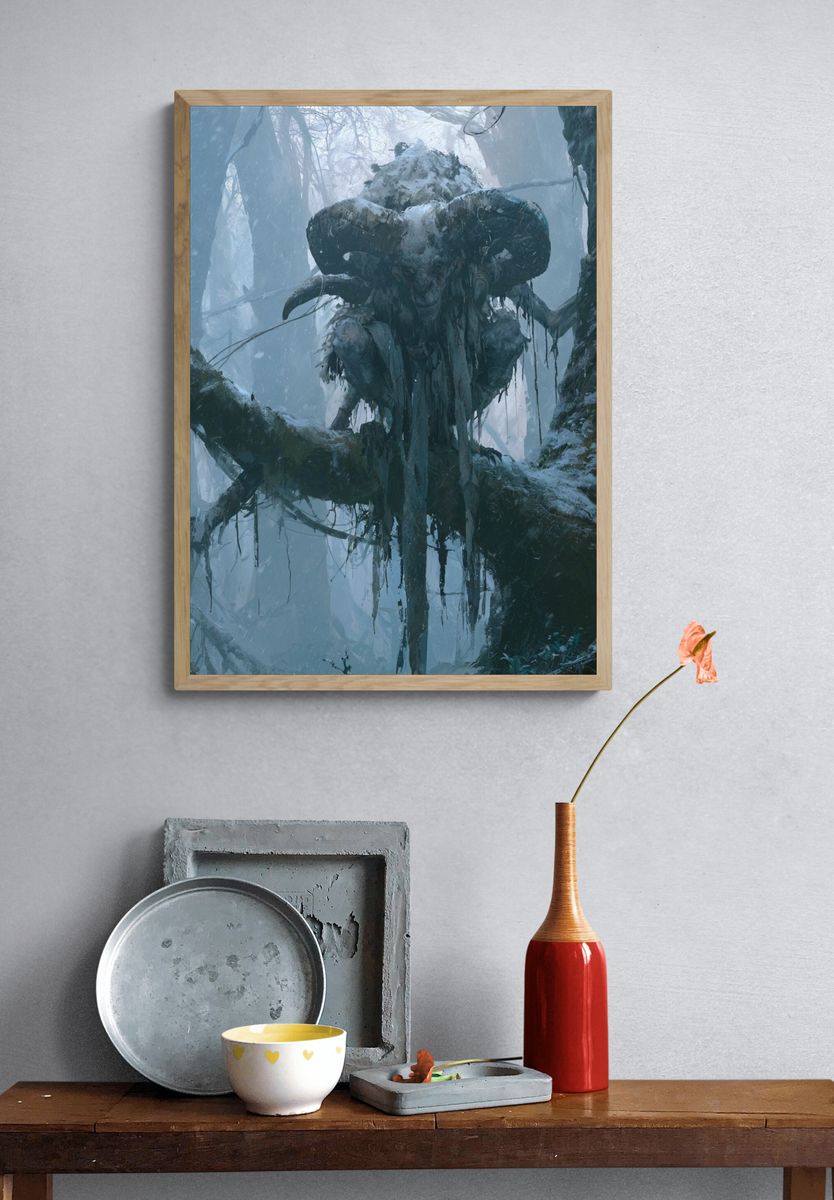 Frozen Forest Ent Poster. — room view 3