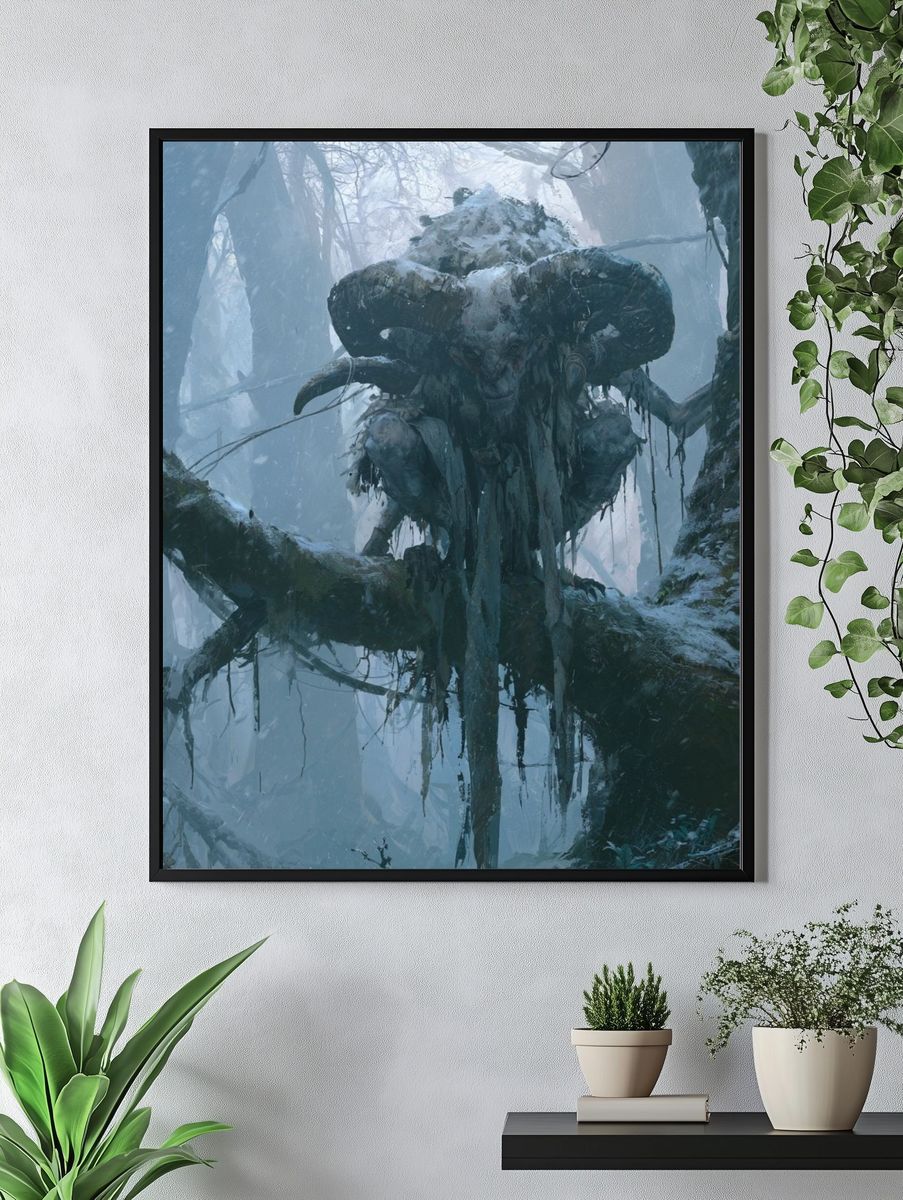 Frozen Forest Ent Poster. — room view 4