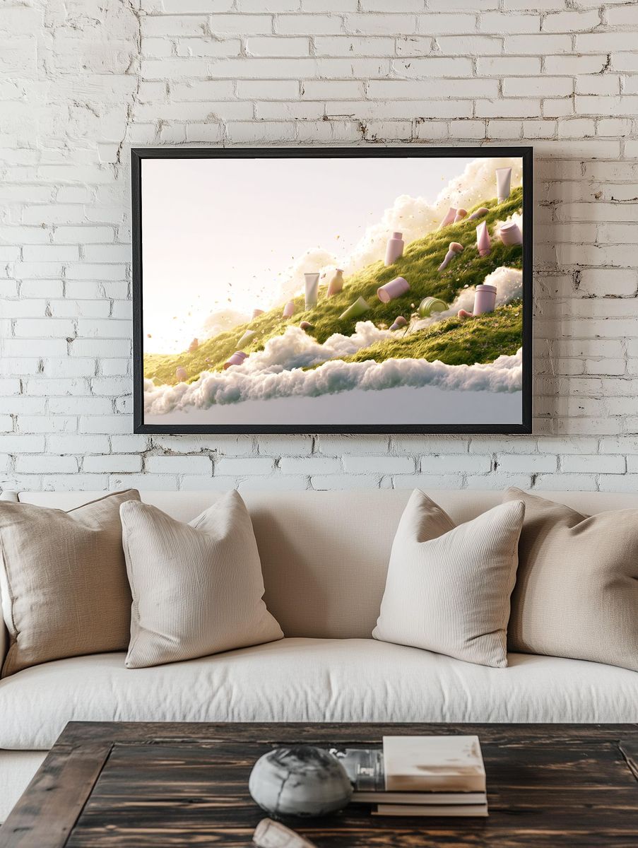 Jungle Giant Sci-Fi Poster. — room view 1
