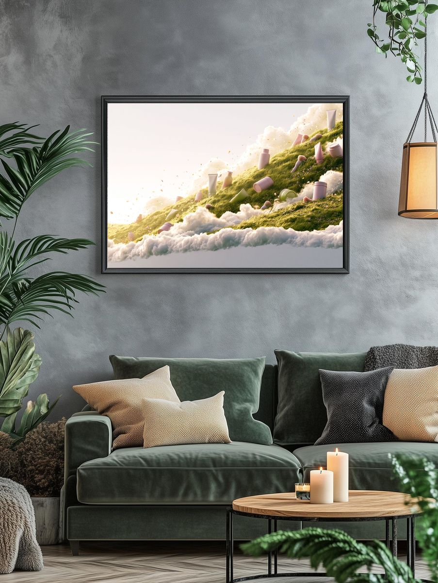 Jungle Giant Sci-Fi Poster. — room view 4