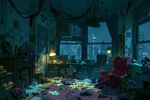 Neon City Studio — Illustration Print. poster detail