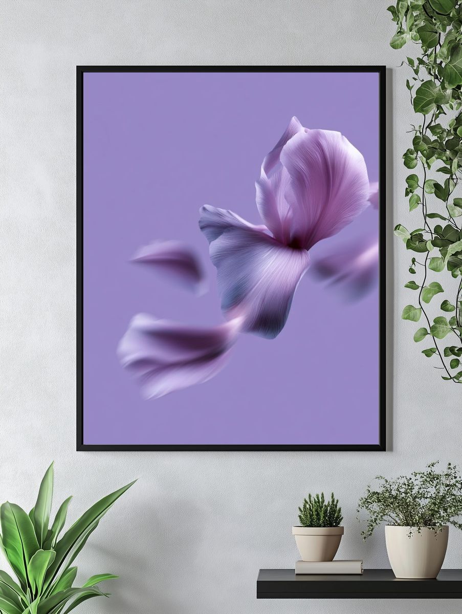 Lavender Empress Fantasy Print. — room view 4