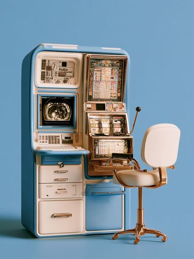 Retro Medical Machine Poster. poster