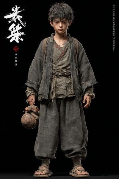Wandering Boy Character Poster.