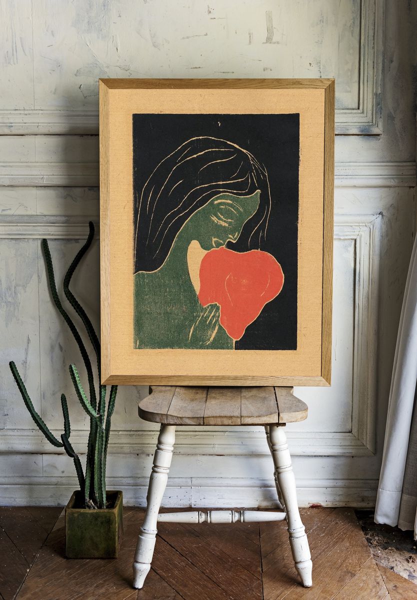 Edvard Munch's Heart (1898–1899) famous. — room view 1