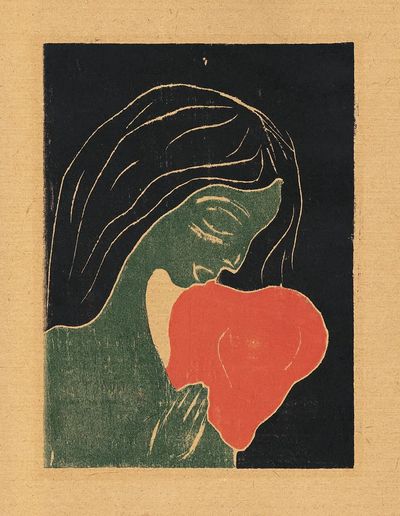 Edvard Munch's Heart (1898–1899) famous.